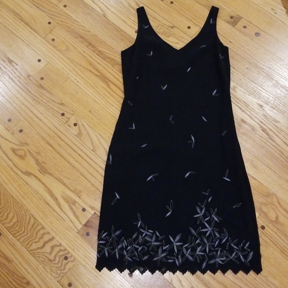 Black cocktail dress